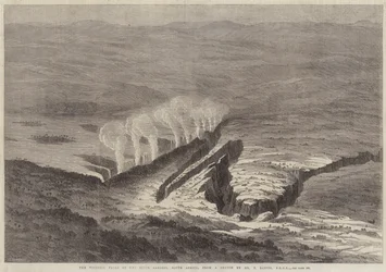 Le cascate Vittoria del fiume Zambesi, Sudafrica